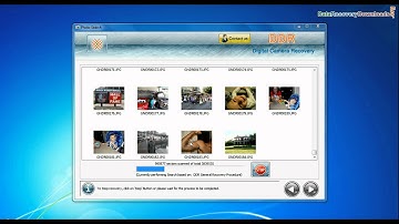 Recover lost pictures and video from digital camera