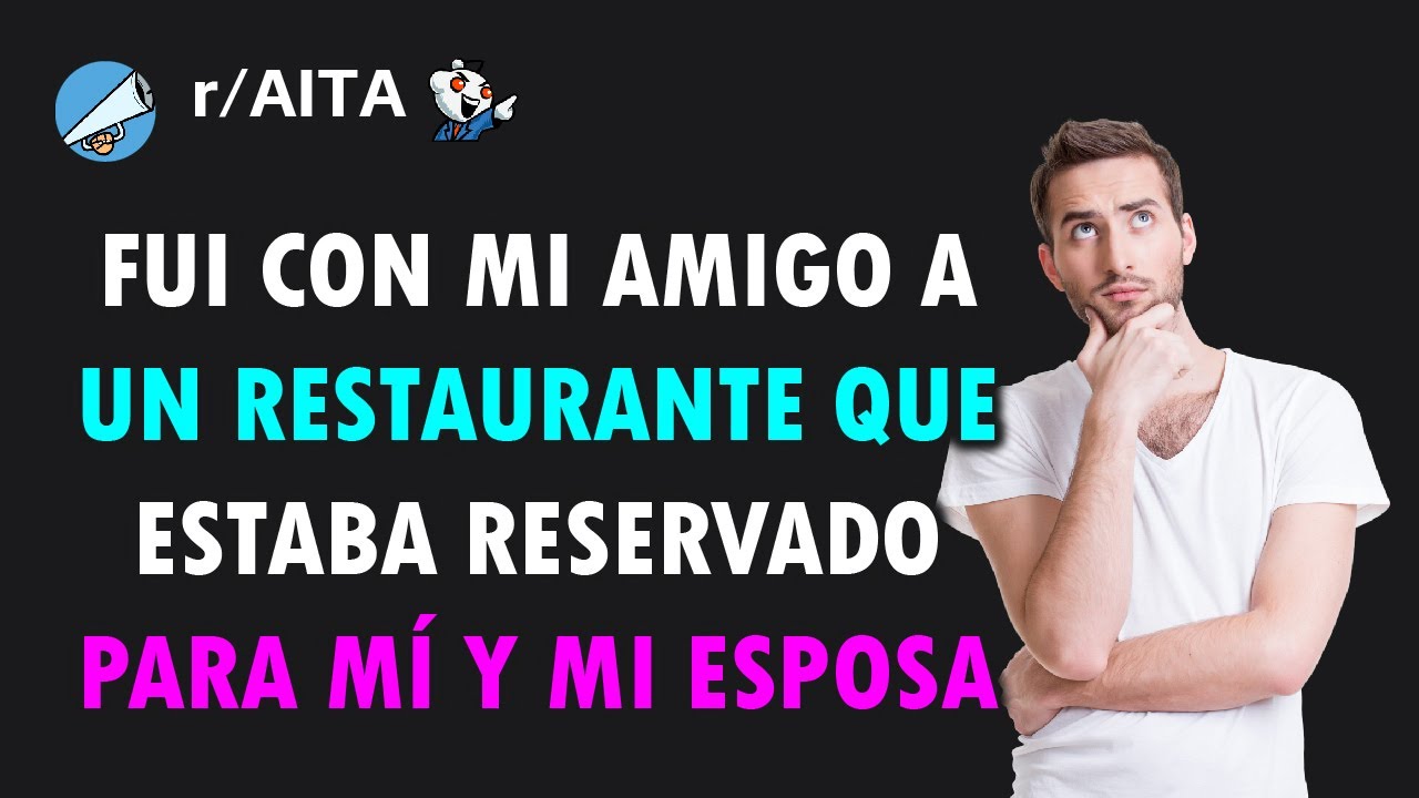 Mi mujer dice que hice mal en ir al restaurante con un amigo en vez de con ella. ¿Soy yo el malo?