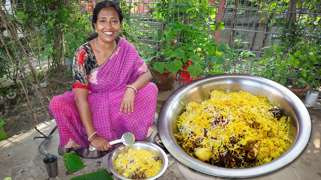 মেয়ের আবদারে করলাম চিকেন বিরিয়ানি | Chicken biryani recipe