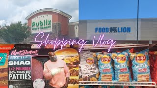 Shopping At Publix & Food Lion  #shoppingvlog  #groceryhaul
