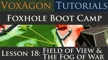 Foxhole Boot Camp Tutorials - Lesson 18: Field of View and The Fog of War