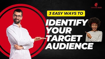 How to Identify Your Target Audience: Stop Guessing! #businessgrowth