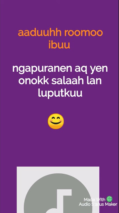 Sewu siji status w a keren didikempot