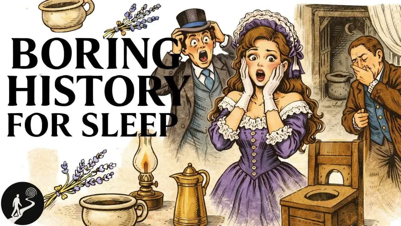 The Dirtiest Secrets Inside Victorian Bathrooms ｜ Boring History For Sleep