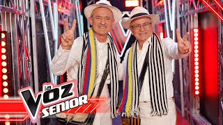 Video thumbnail of "Armonía Quindiana canta ‘¿A quién engañas abuelo?’ en la Semifinal| La Voz Senior Colombia"