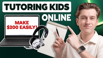 How to Earn Money Tutoring Kids Online (EASIEST Side Hustle For College Students)