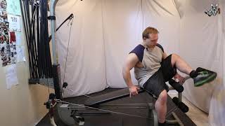 MUSCLEANX FITNESS - HOW TO WORKOUT - SETUP FOR LEG EXTENSIONS AND CURLS ON THE BOWFLEX