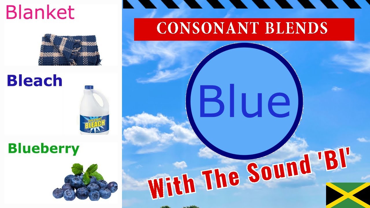 Consonant Blends for kids/ 'Bl' blends/ Phonics Blends for Children