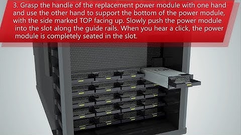 How to Replace Power Modules of the CE12800 Series Switches