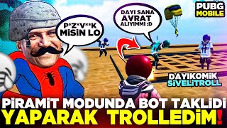 Pi̇rami̇t Modunda Bot Takli̇di̇ Yaparak Gençleri̇ Trolledi̇m 🤣 Gülmek Garanti̇ 😂 Pubg Mobi̇le