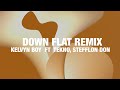 Kelvyn Boy – Down Flat Remix (Lyrics) feat. Tekno, Stefflon Don