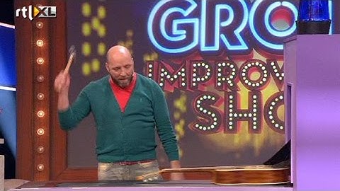 De man met de hamer - DE GROTE IMPROVISATIESHOW