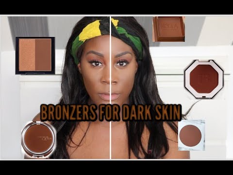 MY TOP 5 BRONZERS FOR DARK SKIN | DRUGSTORE + HIGH | OLD NEW - YouTube