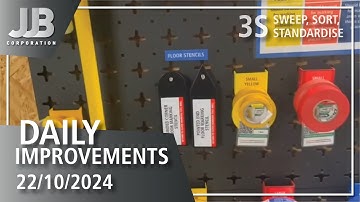 3s and Lean Improvements 22nd October