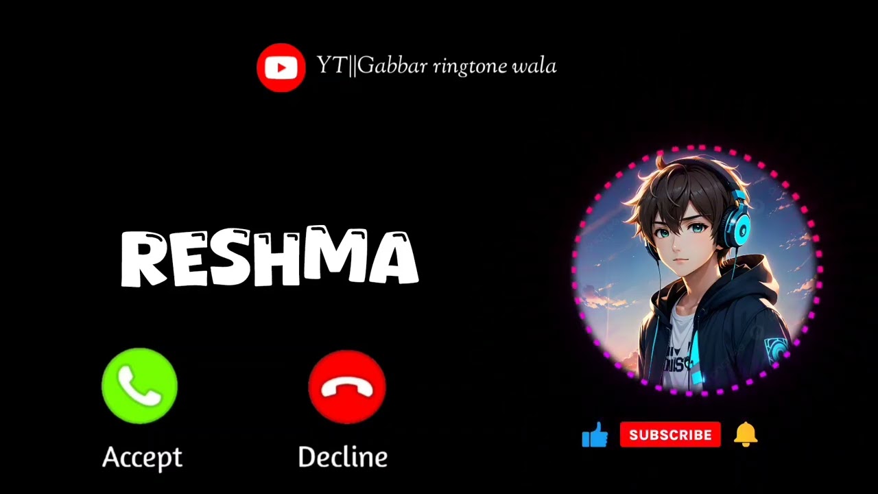 Reshma name ka ringtone ||name ringtone||gabbar ringtone wala||new ringtone 2025