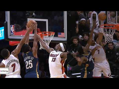 Trey Murphy III blows by Giannis for dunk on him & Bam then Giannis dunks on Missi 😳