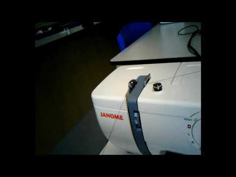 Threading up Janome 423S - top