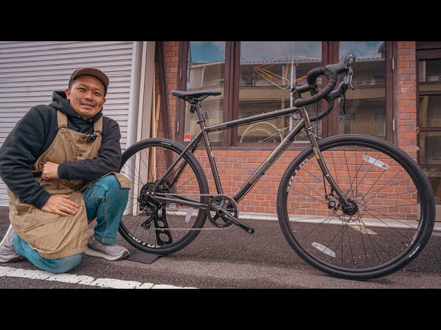 あのクロモリシングルスピードバイクを9速にカスタムしました。 - YouTube