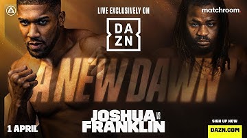 AJ IS BACK! 🥊💥 | Anthony Joshua vs. Jermaine Franklin Official Fight Trailer