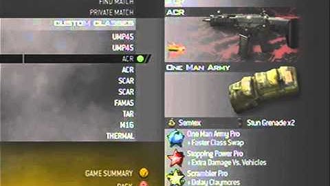 MW2- 1v1 Rust Class Setup *Radar*