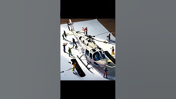 They Drew a Heli… and It Came to Life! | Tiny Engineers Time-Lapse #ai #shorts #helicopter