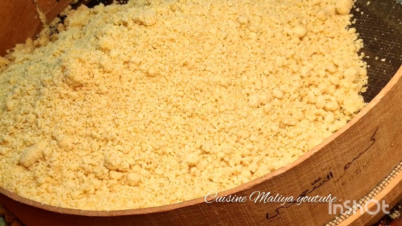 طريقة تحضير كسكسي العولة بأدق التفاصيال للافراح/والمنسبات/comment faire