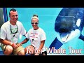 SeaWorld Orlando | Killer Whale Up-Close Tour | Perfect Day For Rides and Shows!! June 2018