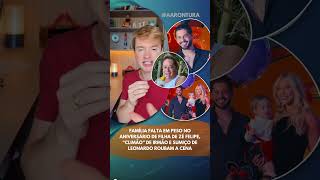 Família falta em peso no aniversário de filha de Zé Felipe e sumiço de Leonardo roubam a cena