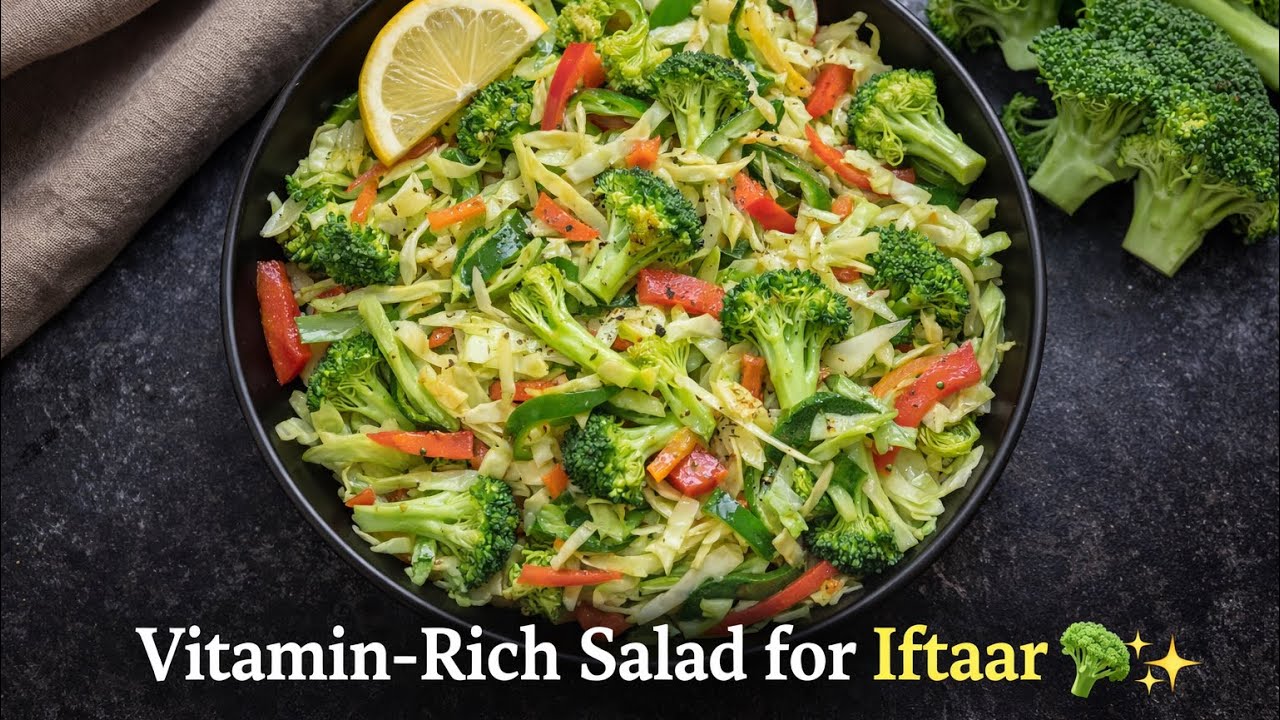 Healthy Mixed Veggie 🥦 🥕🫑Stir Fry Salad| Diet Friendly |Simple Quick & Easy Recipe For Weight Loss