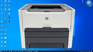 How to & install hp LaserJet 1320 Windows 10 - YouTube