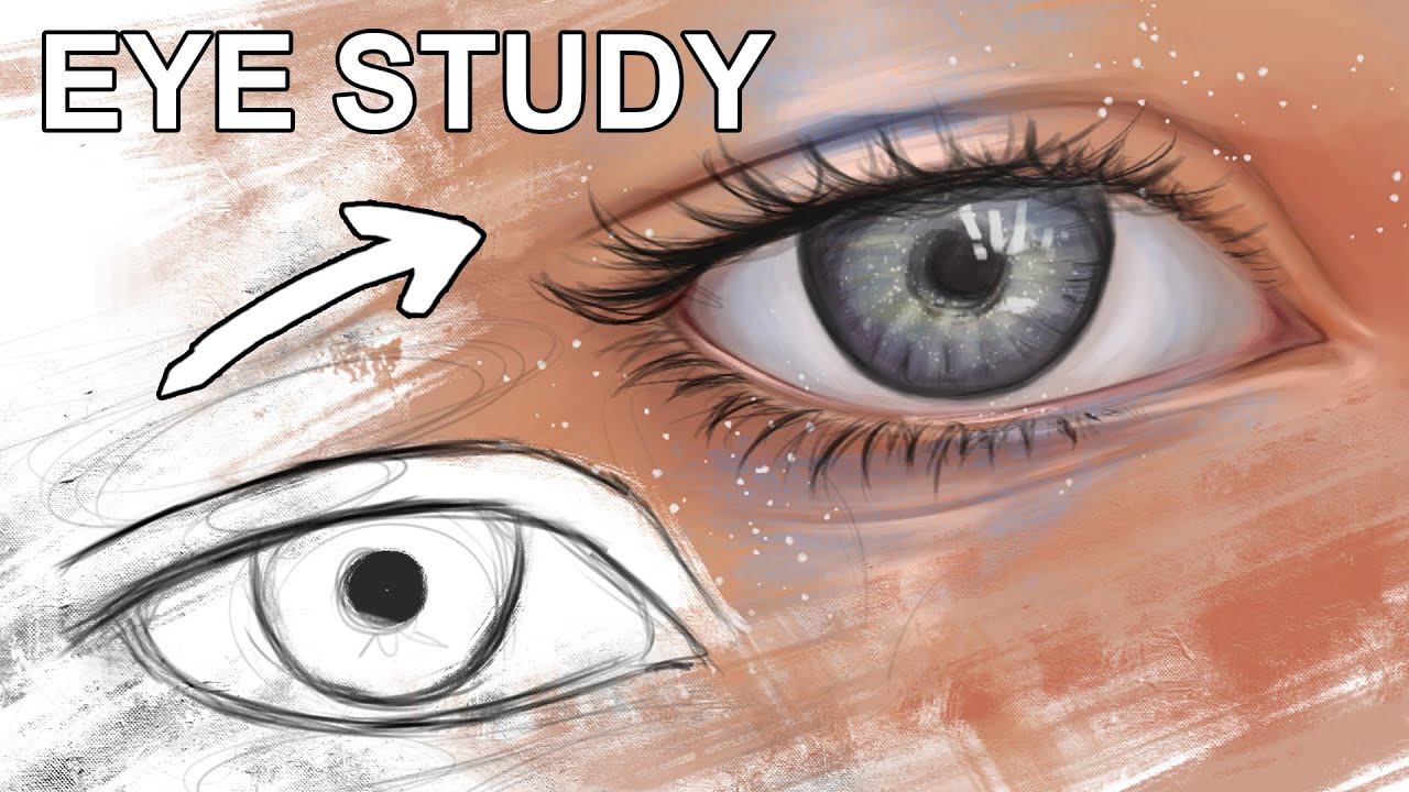 This Eye Changed the Whole Drawing (Speed Paint)