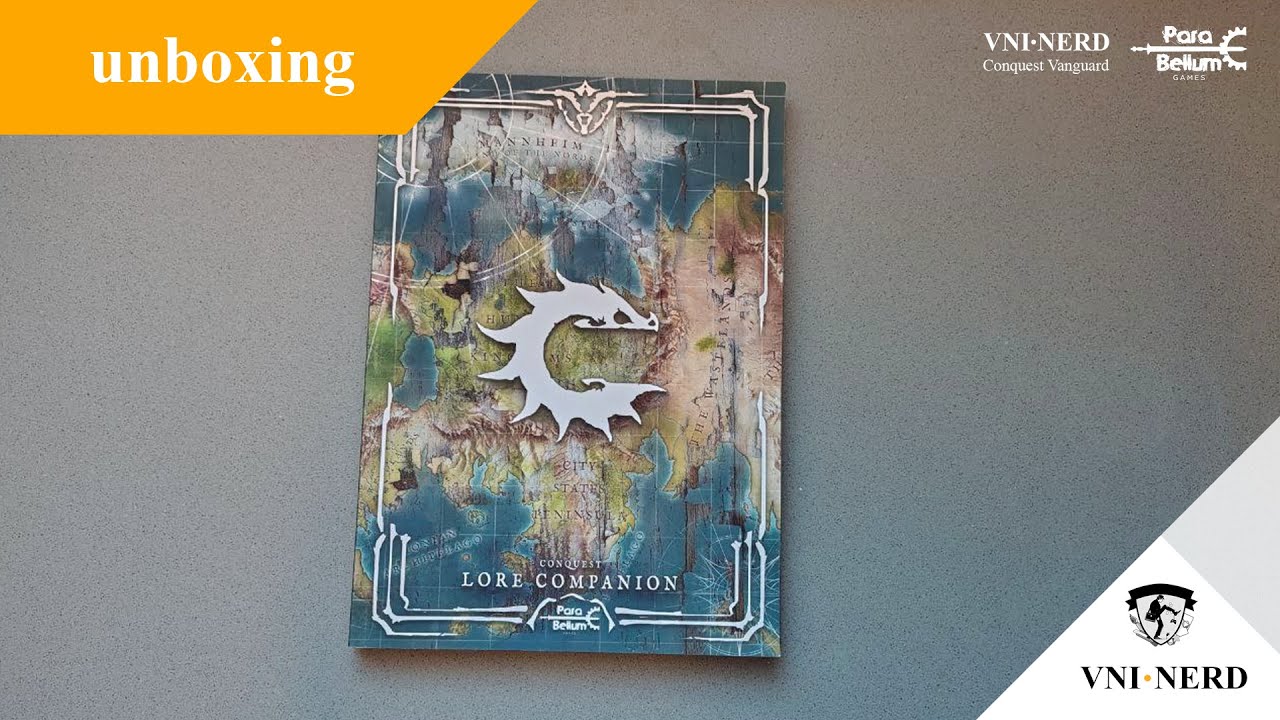 Conquest Lore Companion | Unboxing