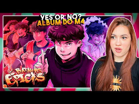 (REAGI AO ALBUM DO M4RKIM) Reagindo à "M4rkim - Batalhas Épicas (Álbum Completo)" // REACT