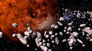 Asteroid Belt - Maya Autodesk - Particles