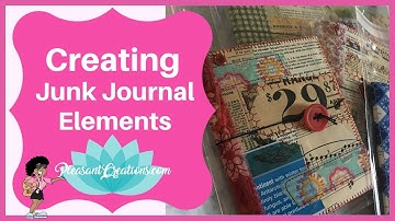How to Make a Junk Journal- Sewing Signatures for Mini Journals