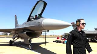 USAF F-16 Fighting Falcon participates in Aero India 23