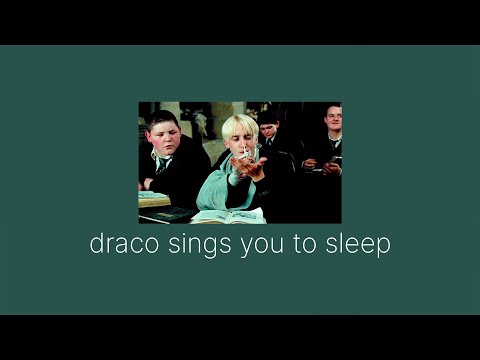 pov: draco/tom comforts and sings you to sleep while you're crying at 2am (dialogue, rain, city)ASMR