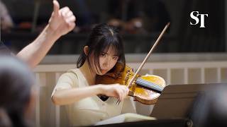 ‘Not a prodigy, just hard work’: In rehearsal with violinist Chloe Chua