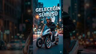 Geleceği̇n Scooteri Bu Mu? Si̇berpunk Tasarim Şehre İni̇yor