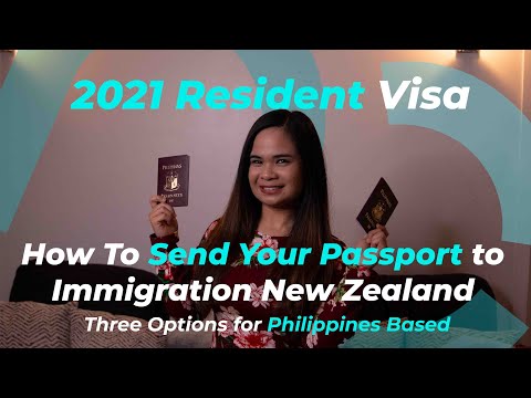 How To Send Your Passport to Immigration New Zealand||Three Options – Philippines Based