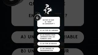 1 Jour 1 Hack Quiz Javascript Maîtrises Tu Le Dom