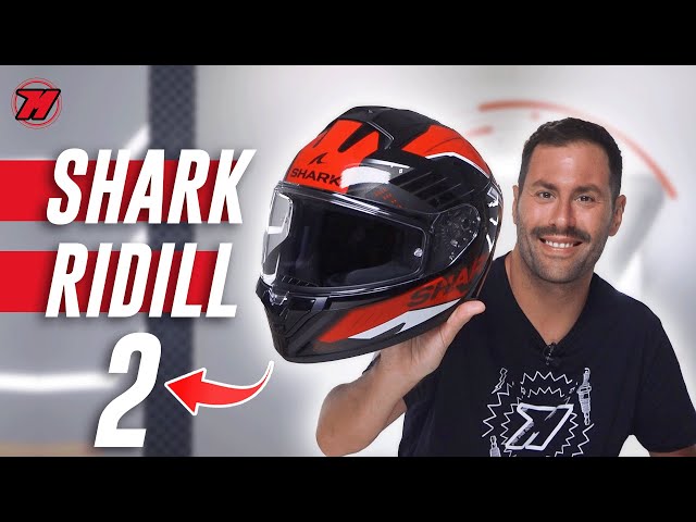 Casco moto Shark Ridill 2 Assya KXK en Stock