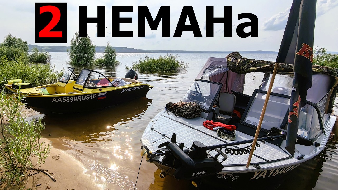 Тупоносый и остроносый Неман 500 DC New. Поездка в Камское устье