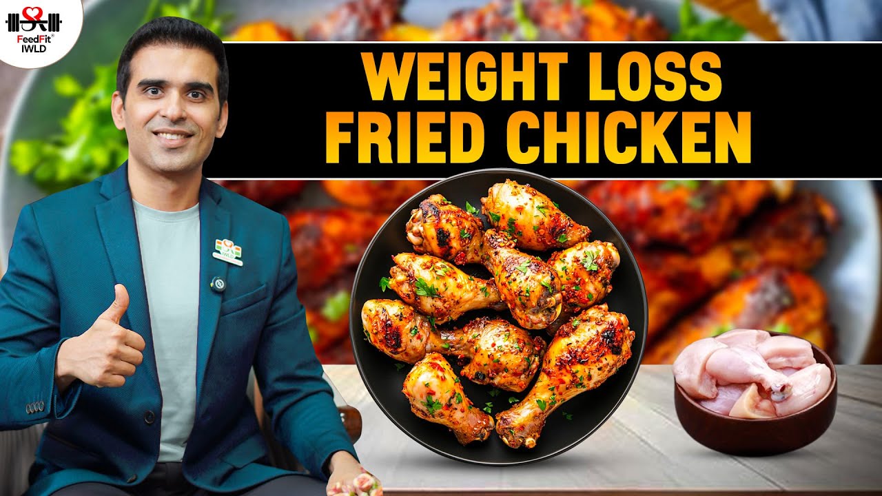 Fried Chicken Recipe for Weight Loss | Non Veg Fry Recipes | Low Carb