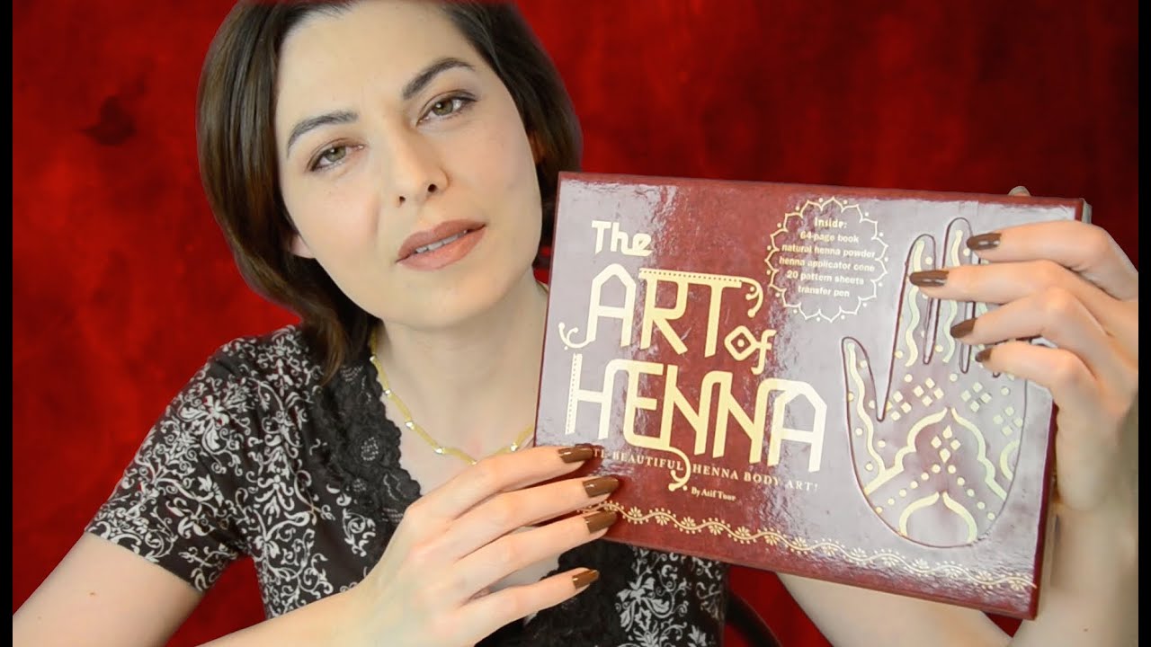 ASMR Henna Hand Art