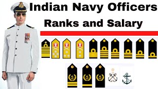 インド海軍将校のランクと給与