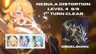 Orlea, Narja, Mika FTK Cruelborn - Nebula Distortion 4 9/9 S3 CZN | Chaos Zero Nightmare
