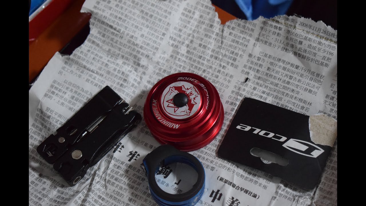 upgrade budget sealed bearing headset) and (cole seat clamp) YouTube