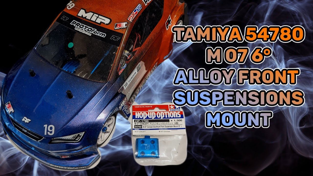 54780 Крепление передней подвески из алюминия Tamiya M 07 Concept
