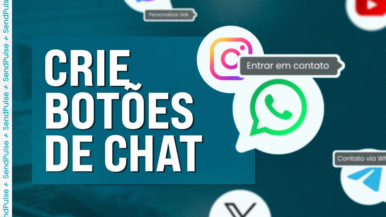 Como criar um widget de redes sociais com a SendPulse
